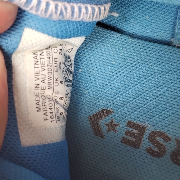 Blue Converse Allstars low sneaker 8 - Picture 5 of 7